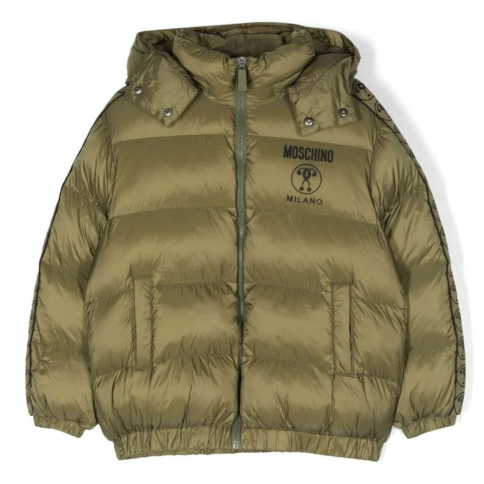 MOSCHINO JACKET 12A OLIVE 100%PA