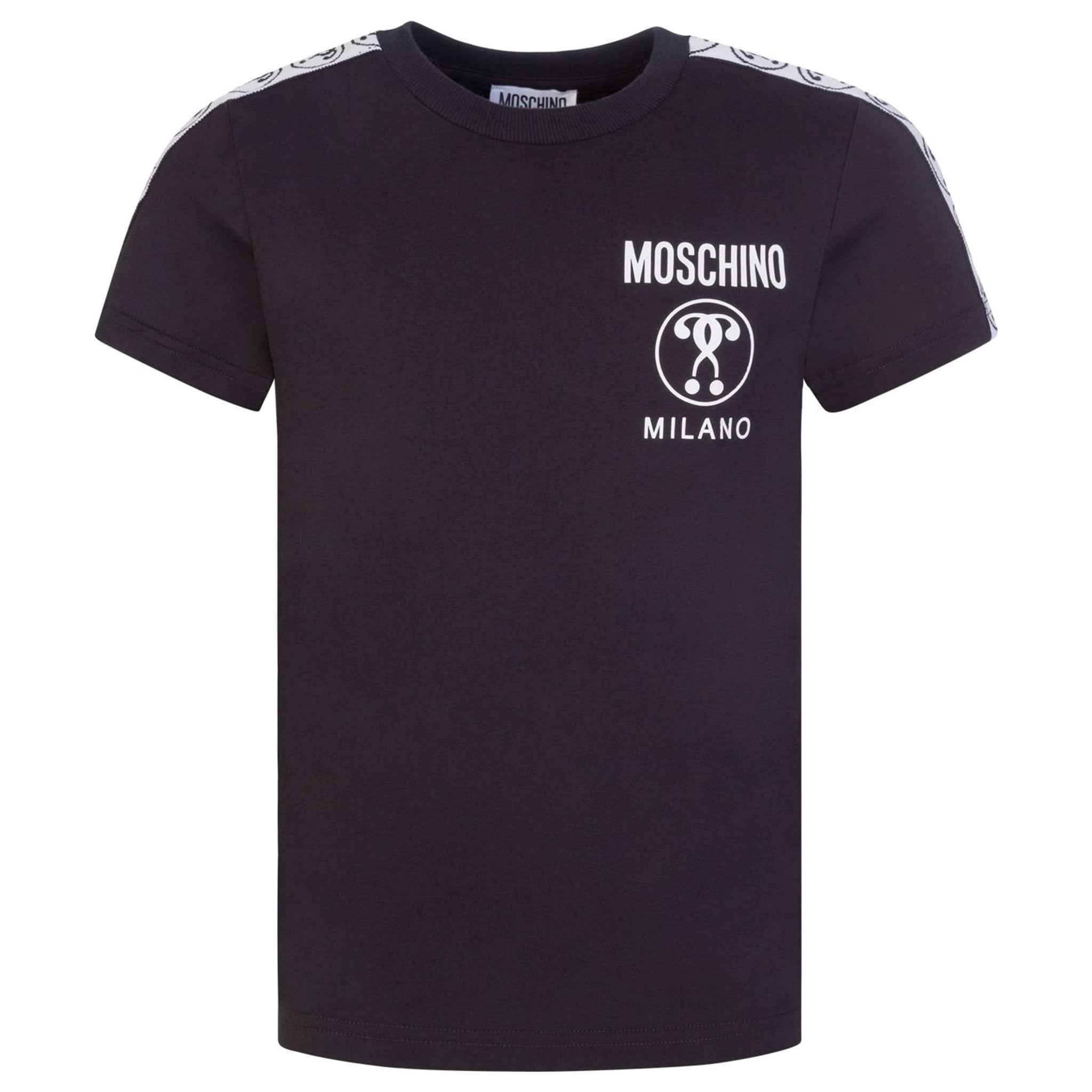 T-shirt Short Sleeve 10A Black 100%CO