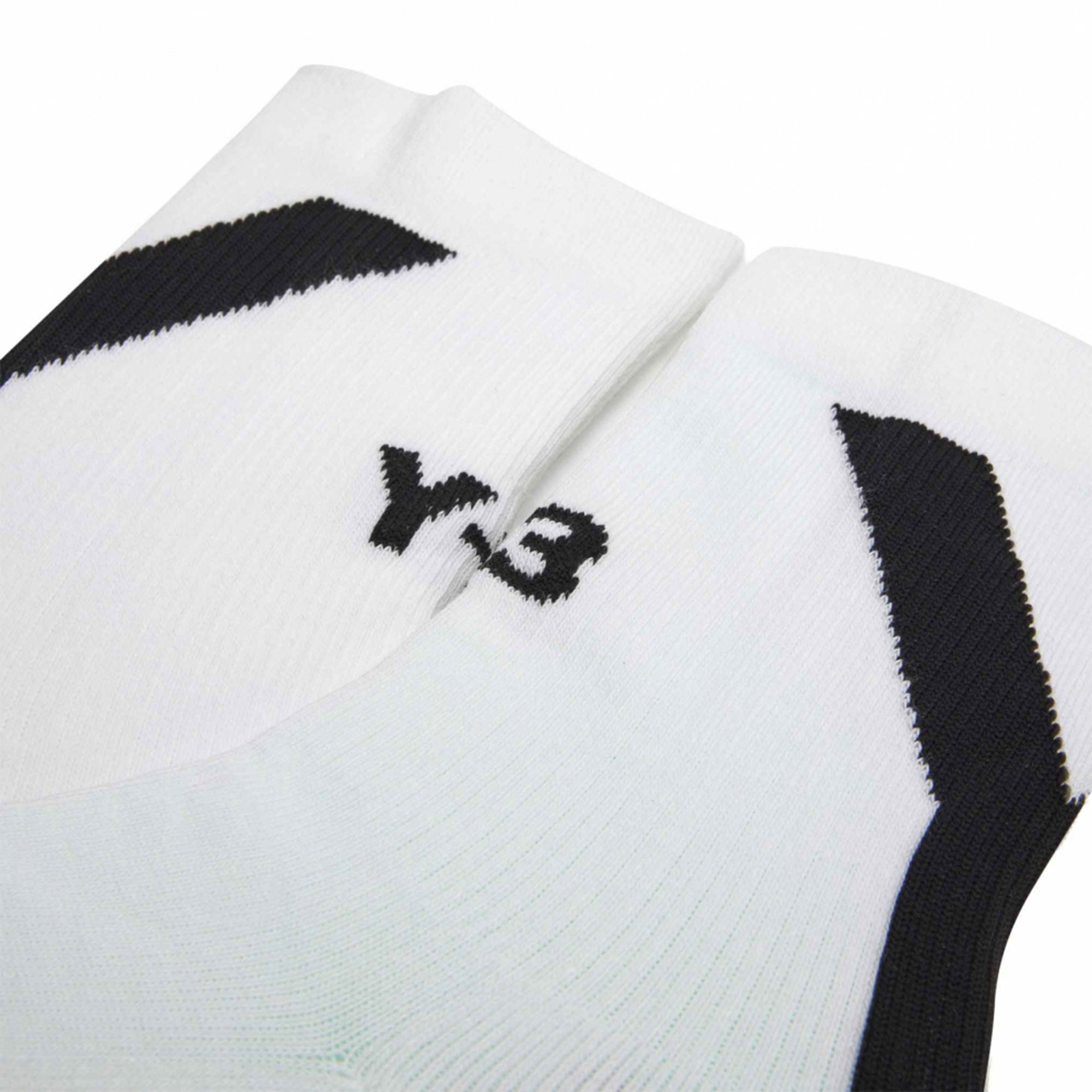 Y-3 Mens Hi Socks White L