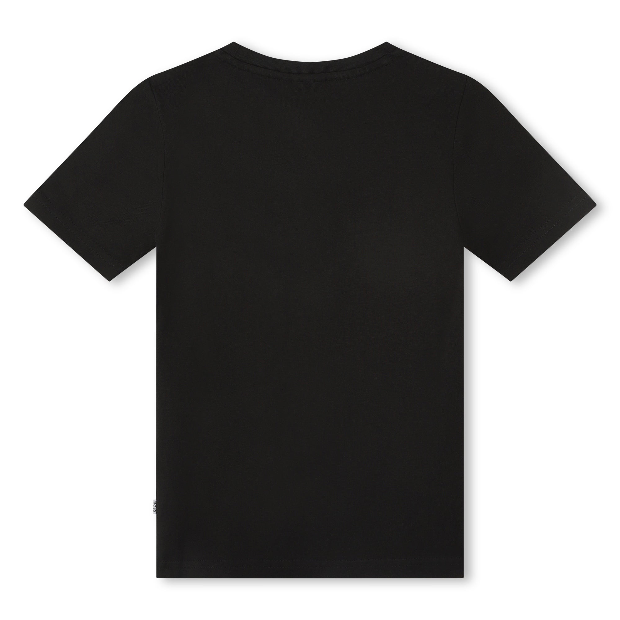 Tee-shirt 14A Black 100% Cotton - Trimming: 96% Cotton, 4% Elastane