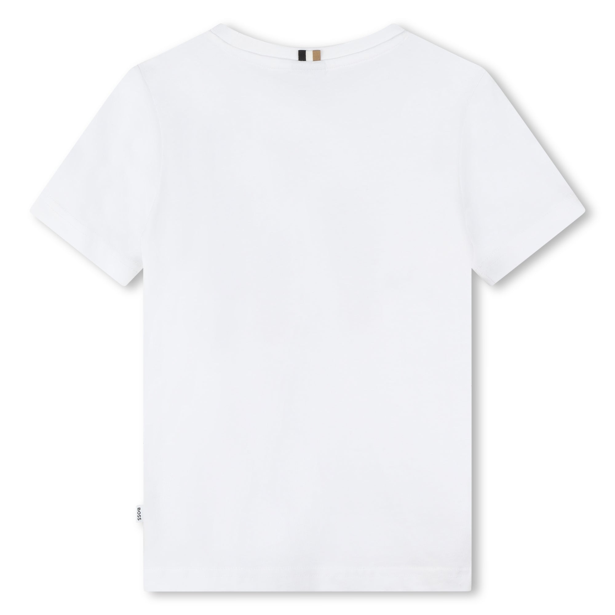 Tee-shirt 16A White 100% Cotton - Trimming: 96% Cotton, 4% Elastane