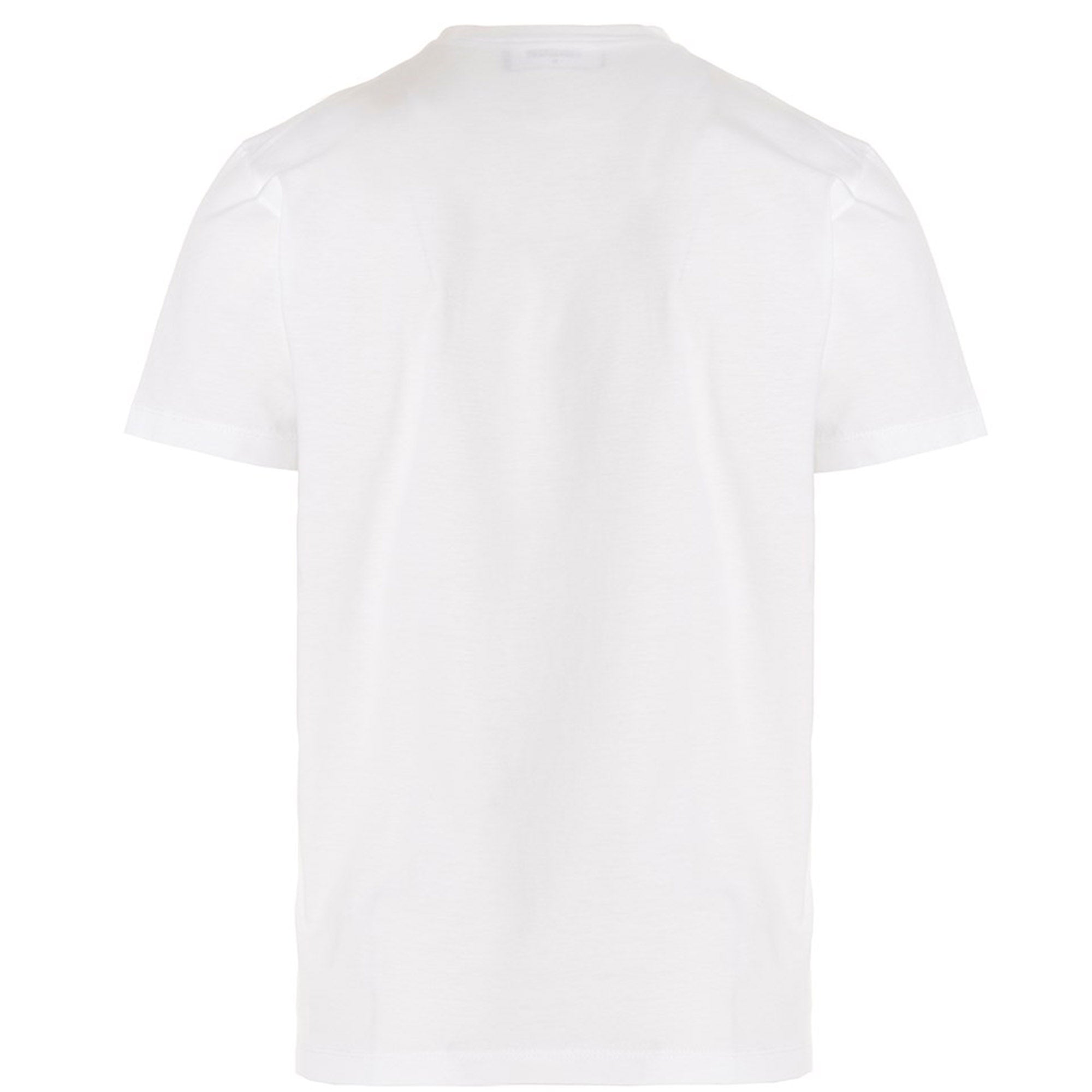 Dsquared2 Mens Logo Print T-shirt White S