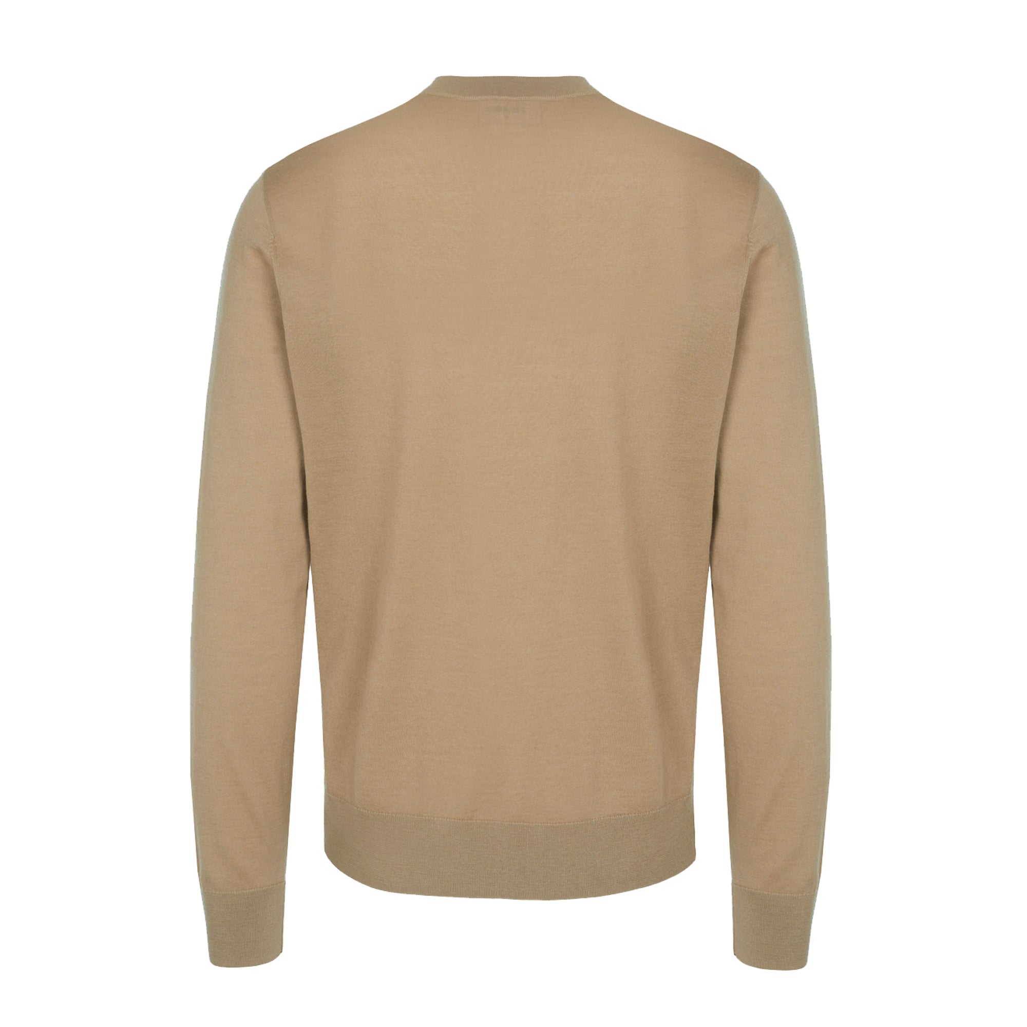 Dsquared2 Mens Neon Roundneck Knit Sweater Beige M