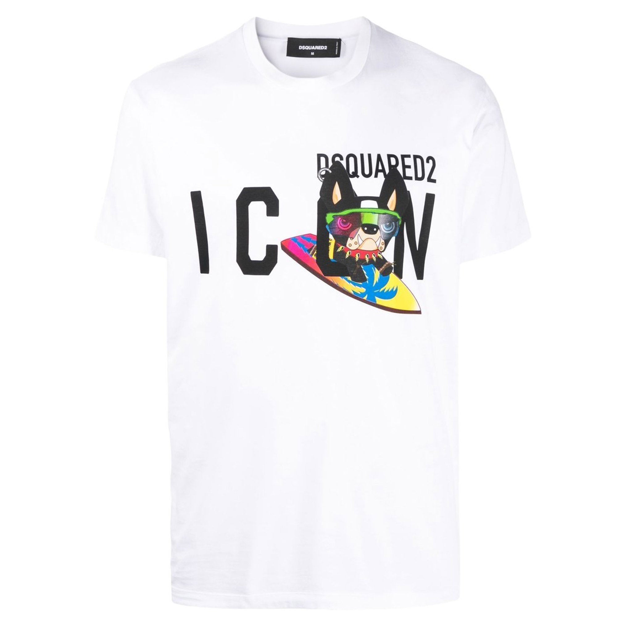 Dsquared2 Mens Ciro Cool T-shirt White XL