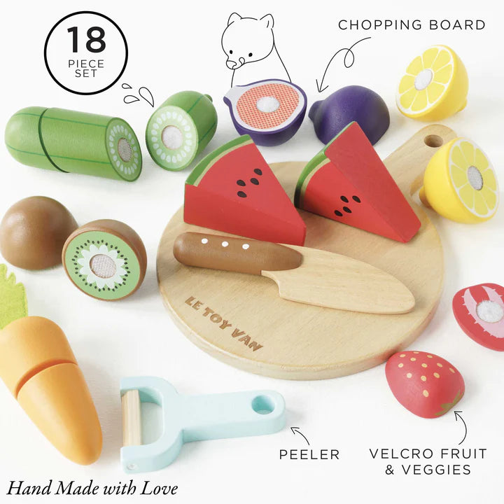 Le Toy Van Chopping Board & Super Foods