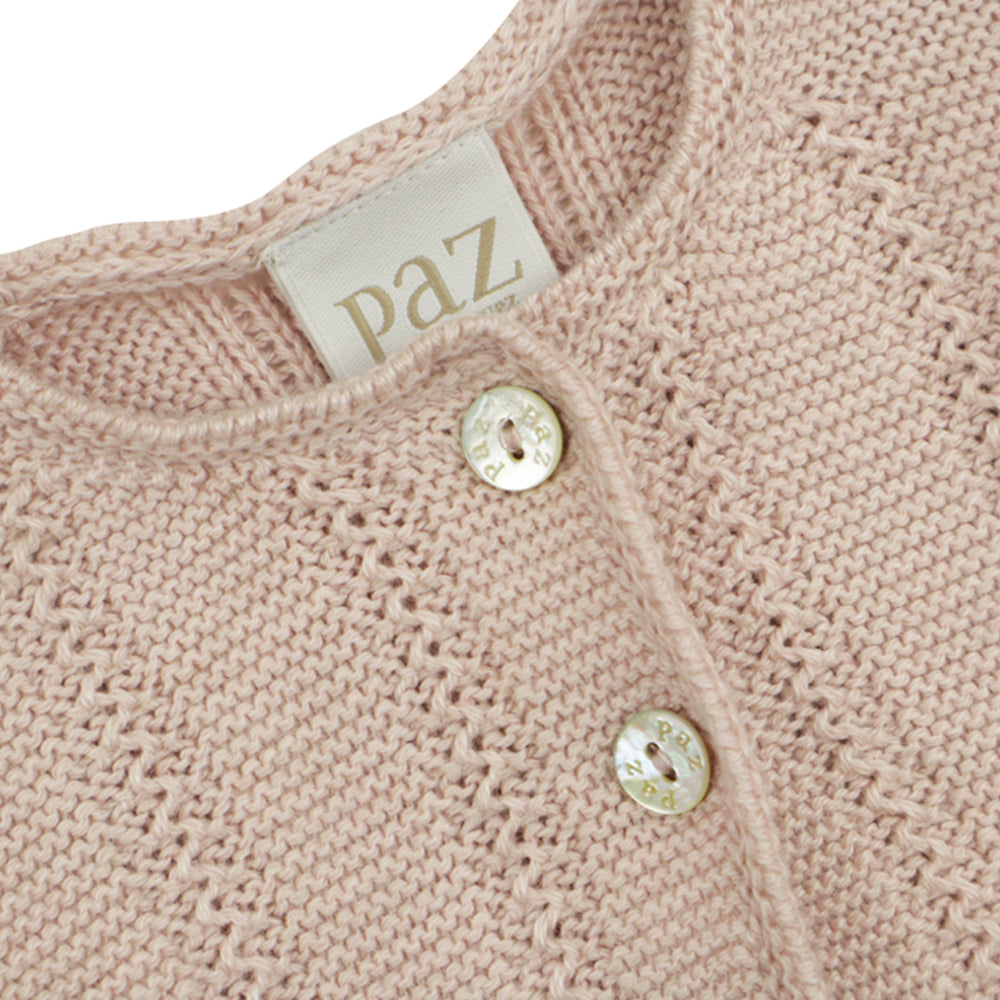 Paz Rodriguez Baby Girl Knitted Cardigan Pink 24M
