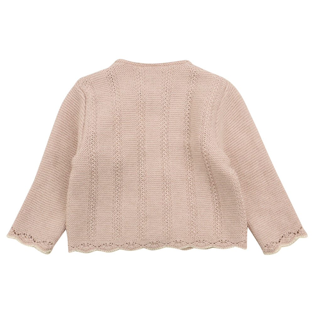 Paz Rodriguez Baby Girl Knitted Cardigan Pink 24M