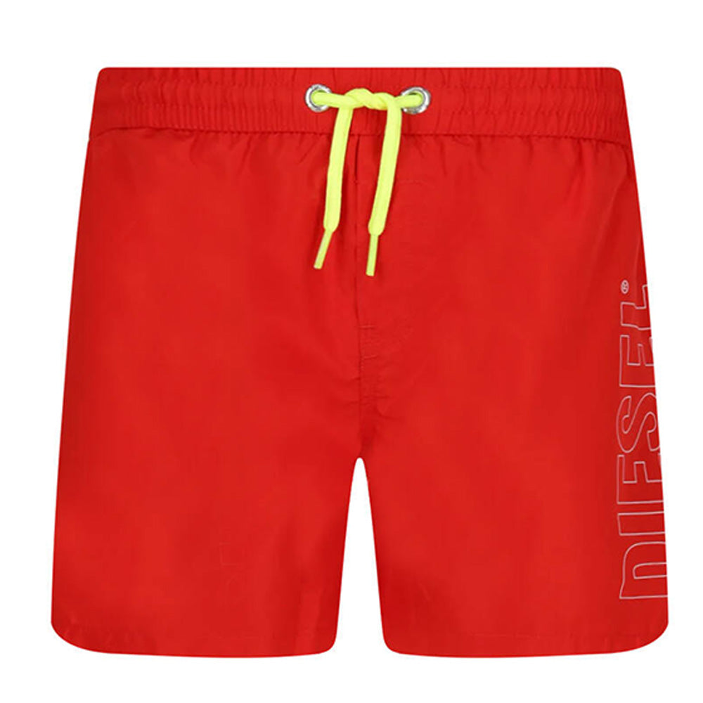 Diesel Boys Swim Shorts Red 10Y