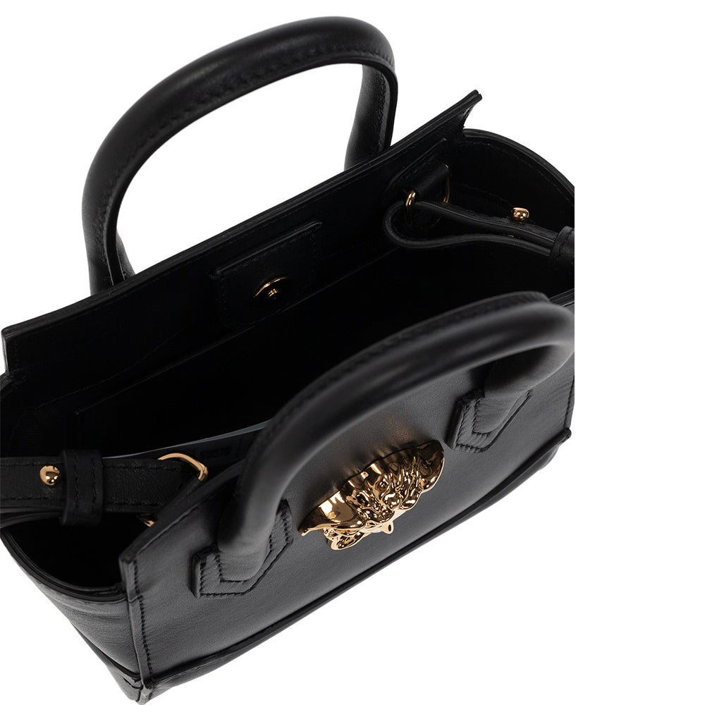 Versace Girls Medusa Handbag Black 20cm