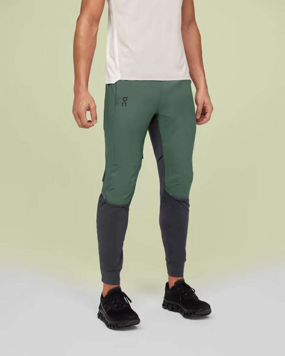 Men's Running Pants, Green