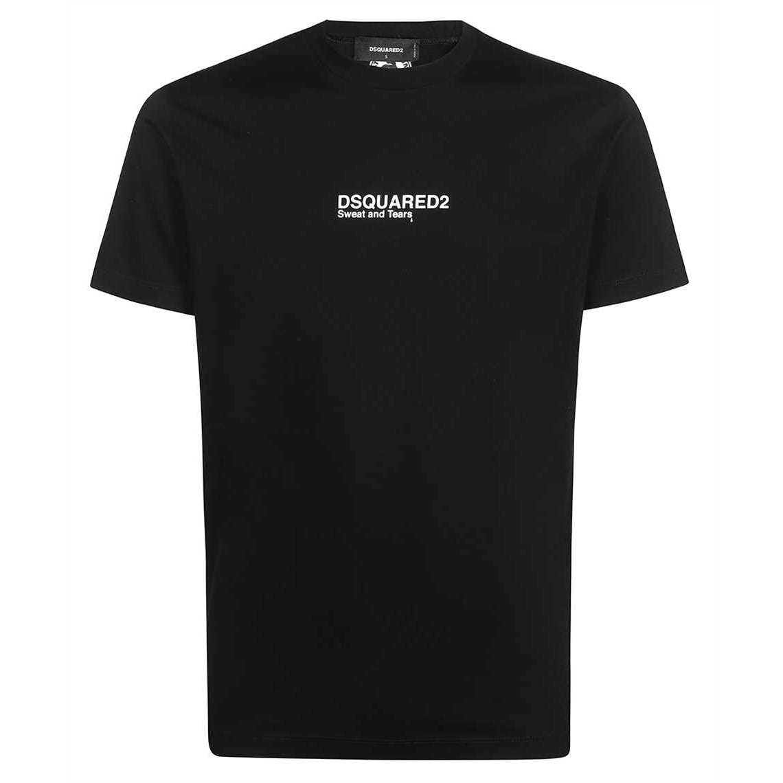 Dsquared2 Men's Mini Logo Sweat & Tears T-shirt Black XL