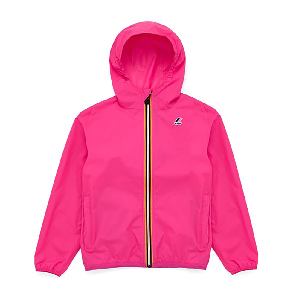 K-way Girls Le Vrai 3.0 Claude Waterproof Jacket Pink 16Y