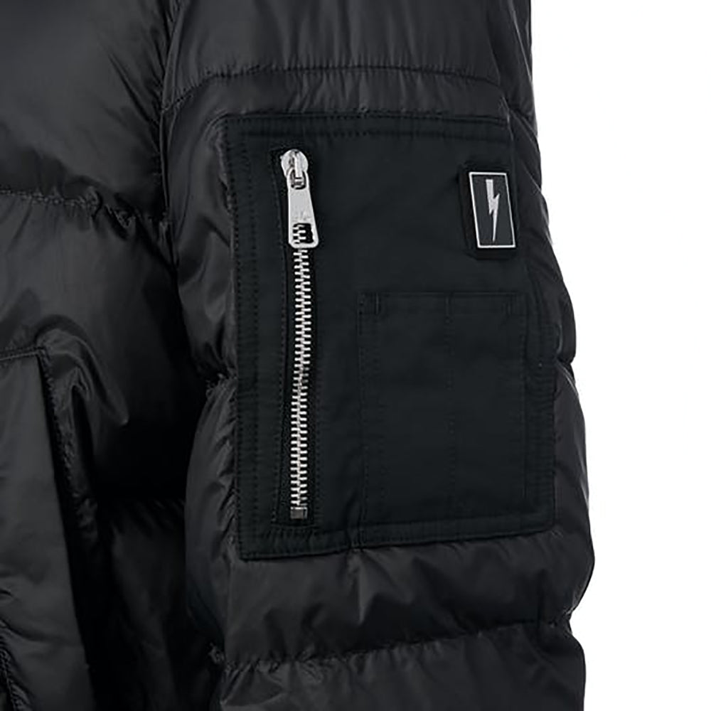 Neil Barrett Mens Short Down Jacket Penfield X Black S