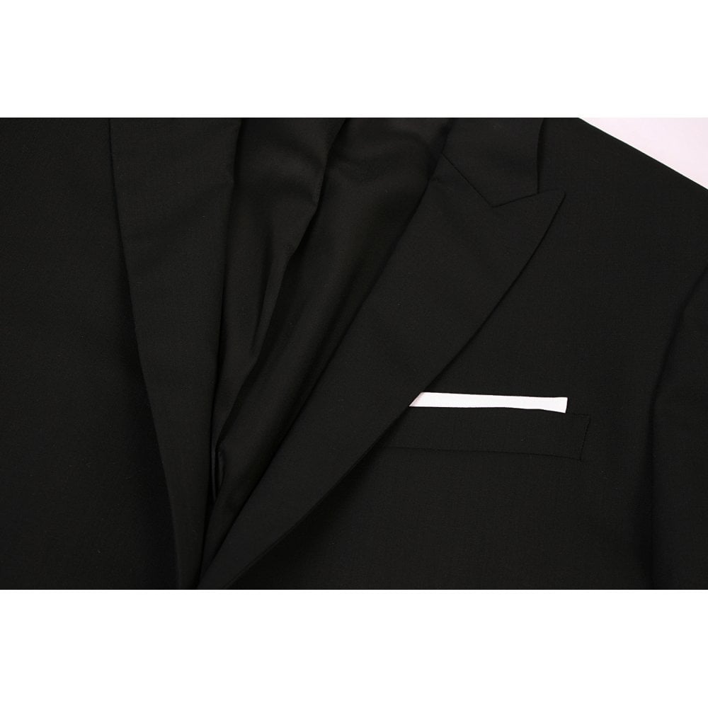 Neil Barrett Men's Peak Lapel Formal Two Piece Suit Black XL