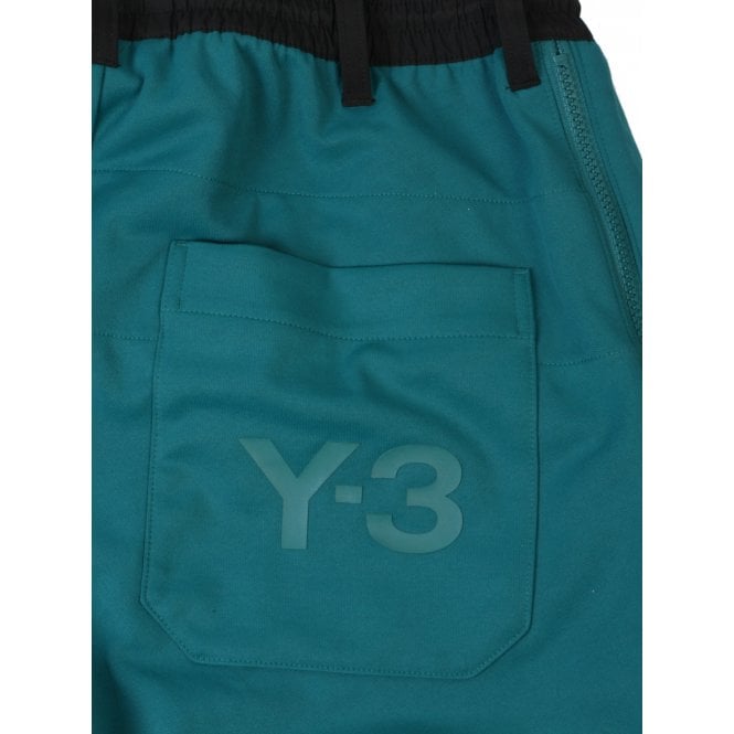 Y-3 Men's Classic Track Pants Green S Blue