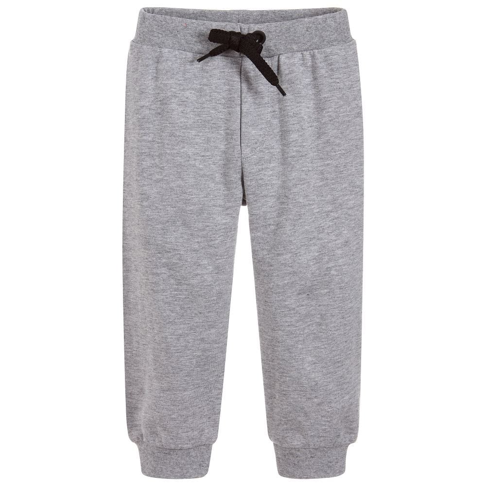 Fendi Boys Small Logo Joggers Grey - GREY 6Y