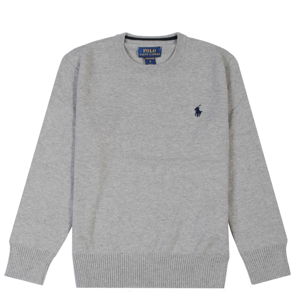 Ralph Lauren Boy's Sweatshirt Grey — Maison Threads