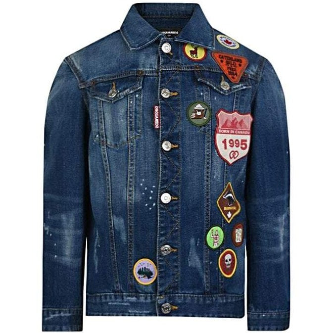 Western Denim jacket DSQUARED2 | Blondie Shop