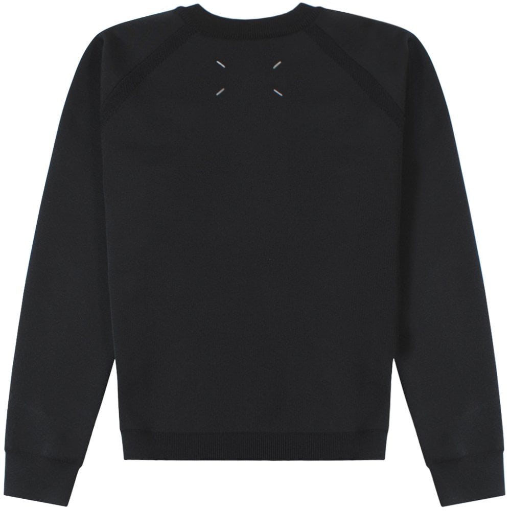 Maison Margiela Men's V-neck Sweatshirt Black M