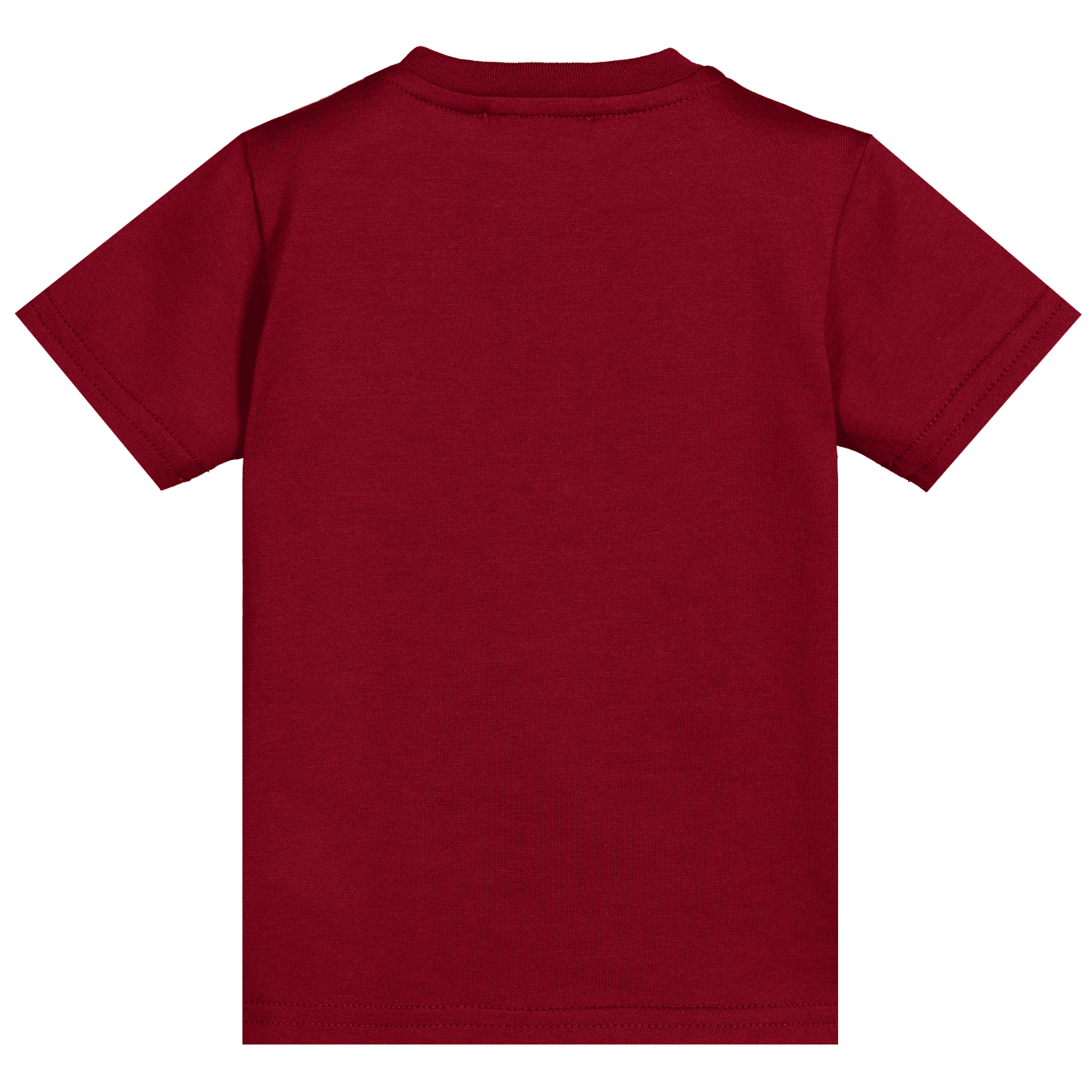 Dolce & Gabbana Boys Cotton Crown T-shirt Red Burgundy 2Y