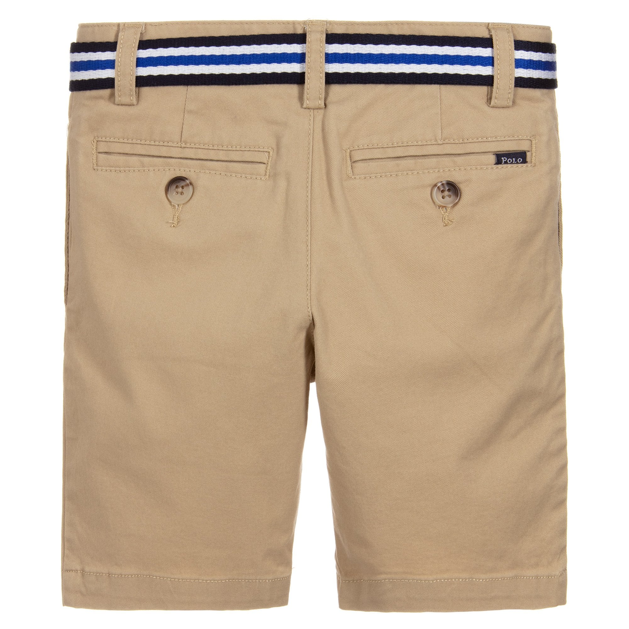 Ralph Lauren Boy's Chino Shorts Sand Grey 4Y