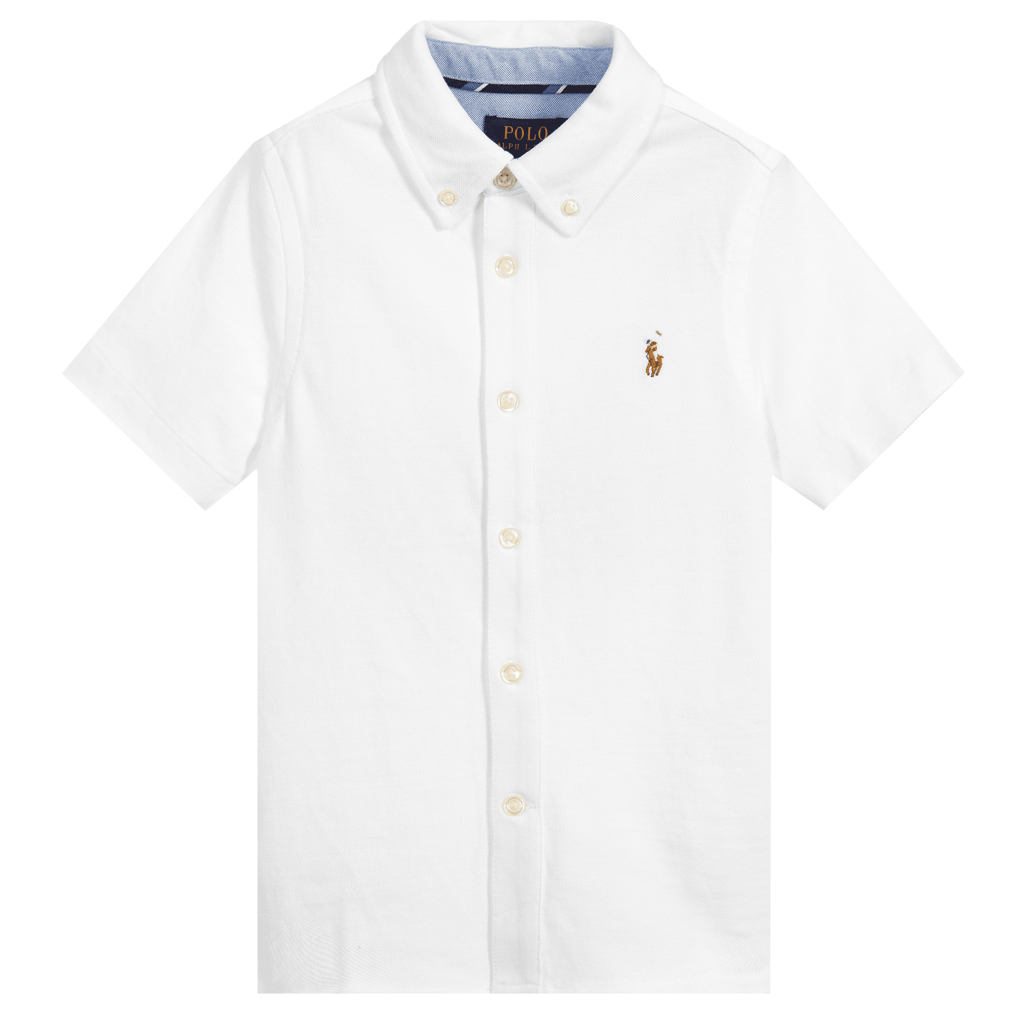 Ralph Lauren Boy's Polo Shirt White 8Y