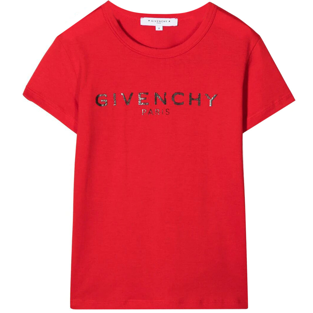 Givenchy Kids Unisex Logo T-Shirt Red - 6Y RED