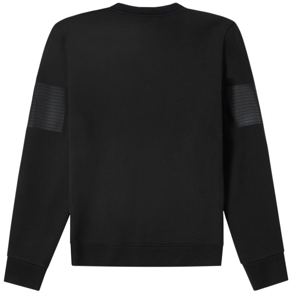 Neil Barrett Men's Neoprene Panelled Sweatshirt Black L