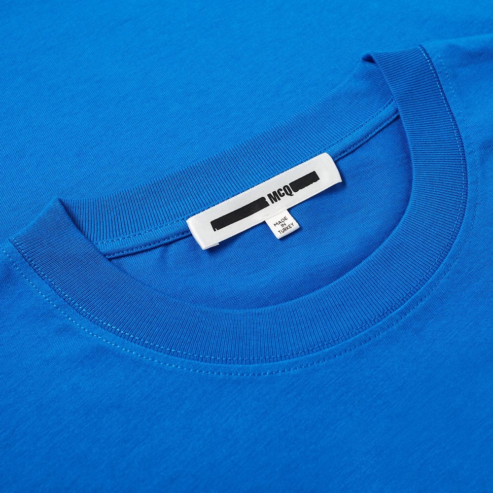 McQ Alexander Mcqueen Men's Graphic Print T-shirt Blue S