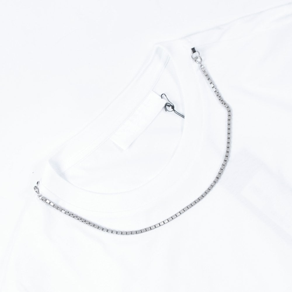 Neil Barrett Men's Neck Chain T-shirt White S