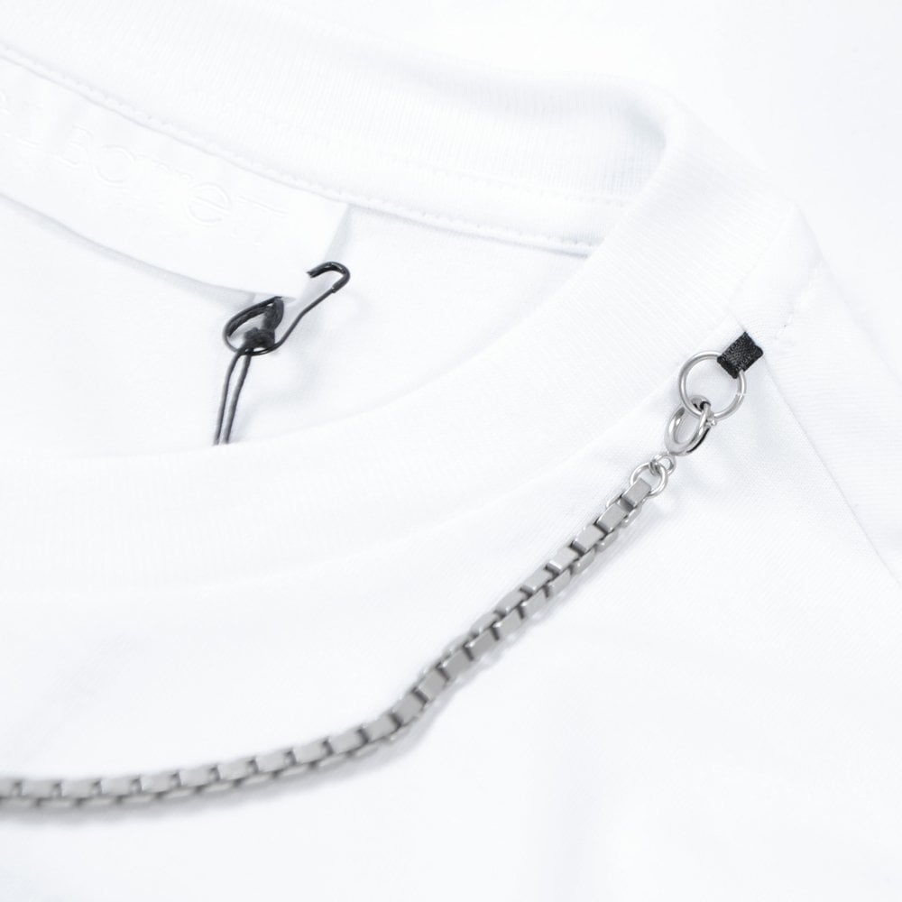 Neil Barrett Men's Neck Chain T-shirt White S