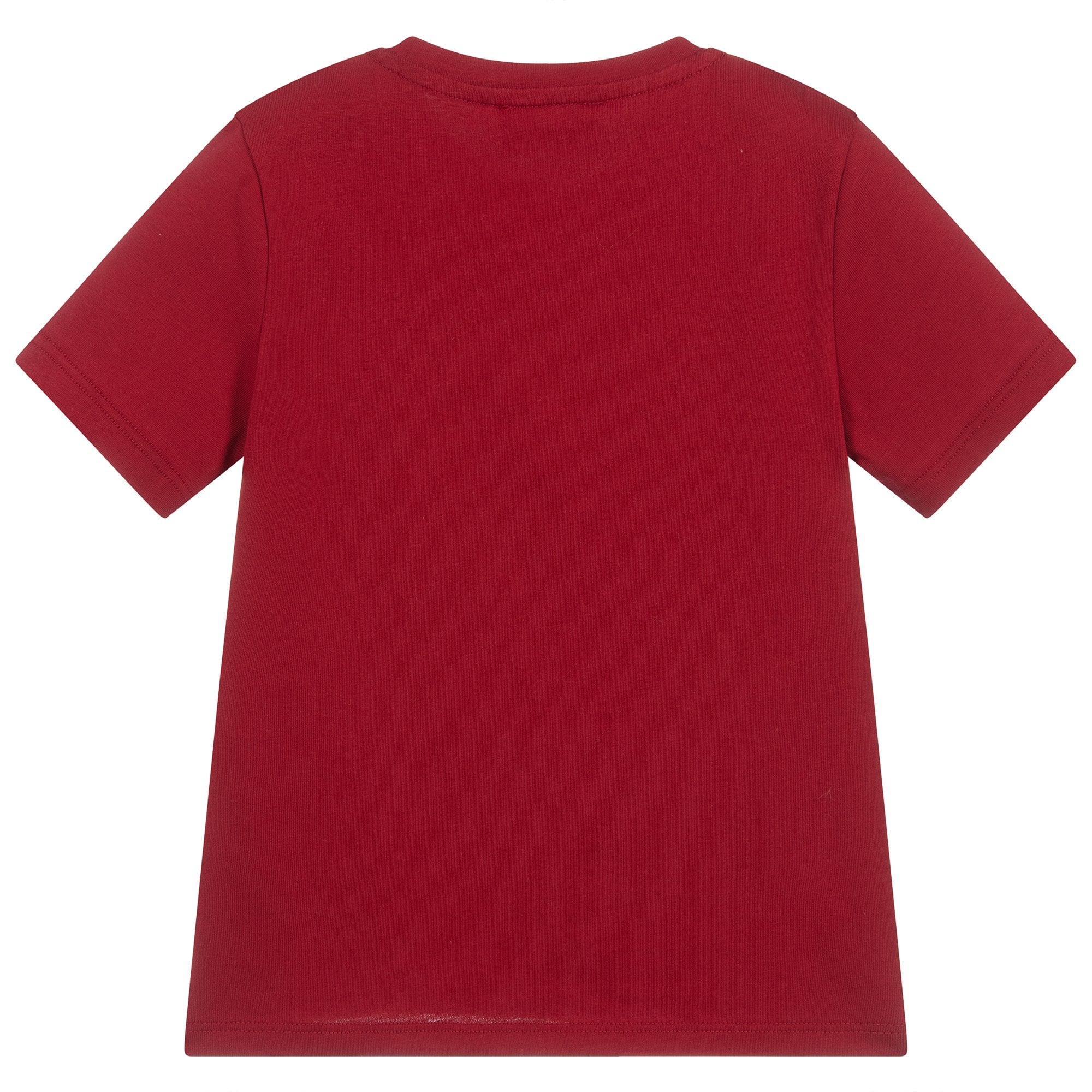 Young Versace Boys Medusa Logo Print T-shirt Red 10Y