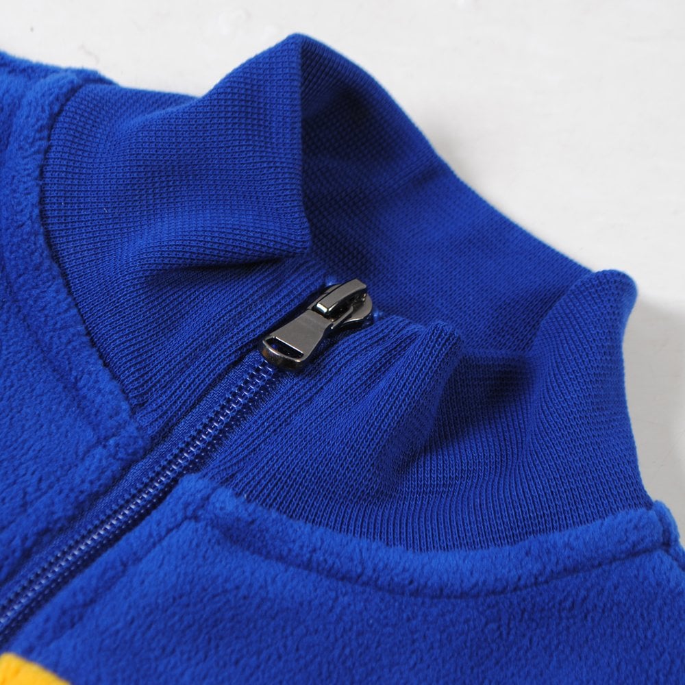 Ralph Lauren Boy's Fleece Zip-up Cardigan Blue S (8 Years)