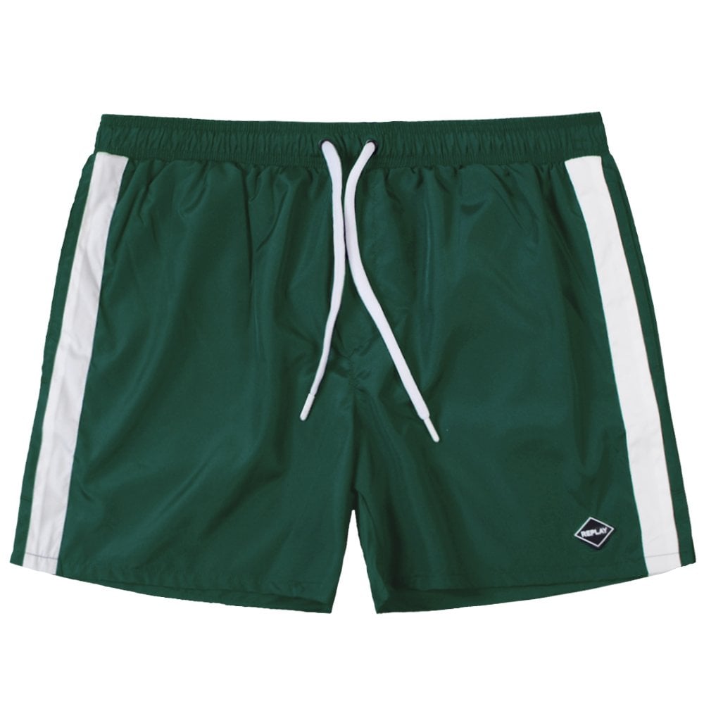 Replay Men's Taped Shorts Green XL