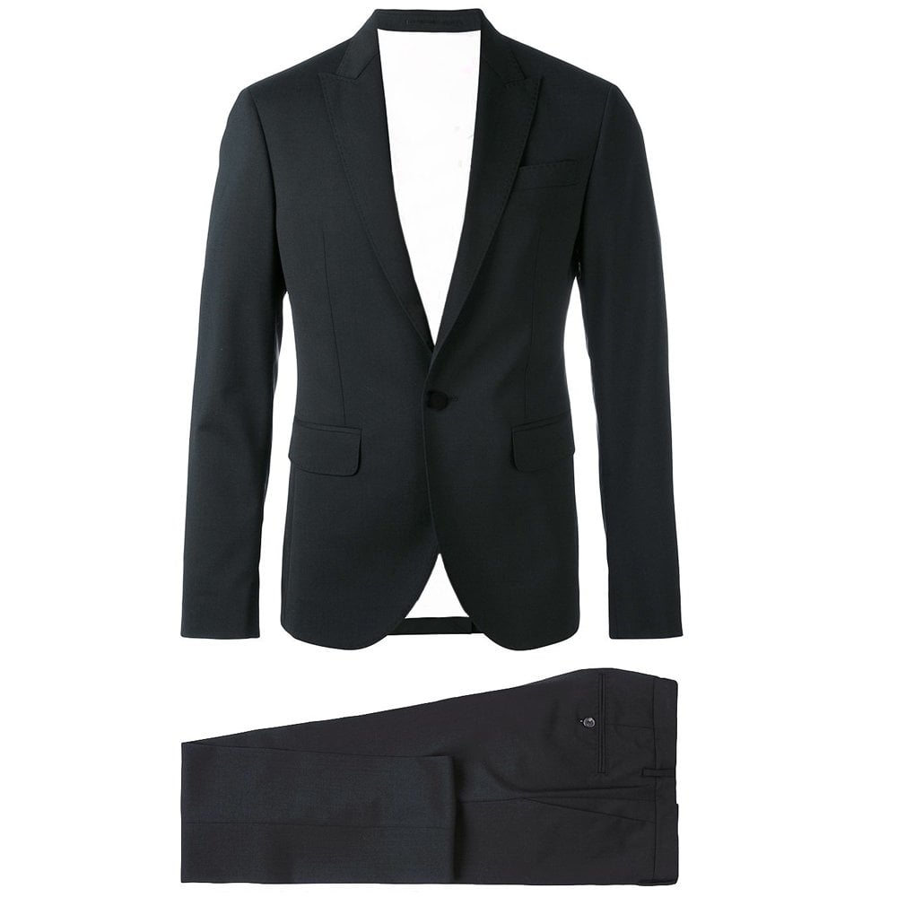 Dsquared2 Men's Beverly Hillscut Suit Black - BLACK M
