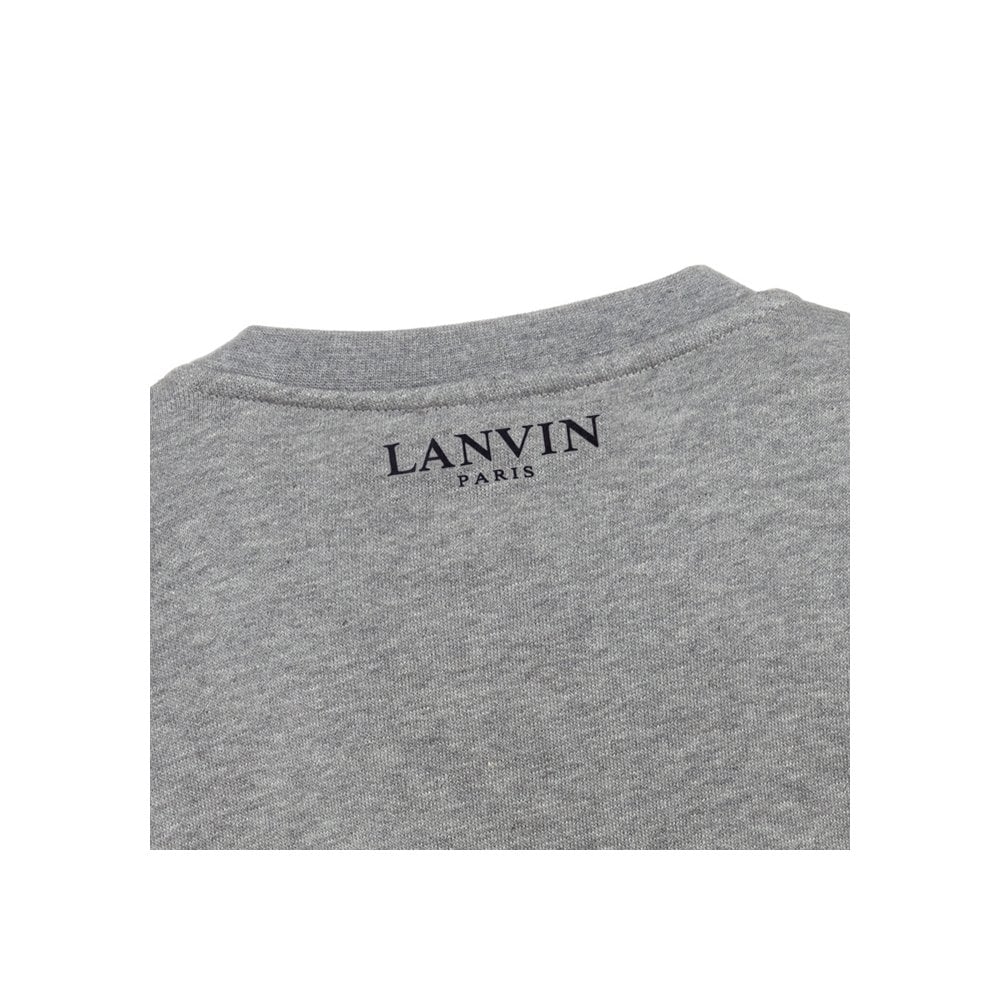 Lanvin Paris Boys Spider Sweatshirt Grey 12Y