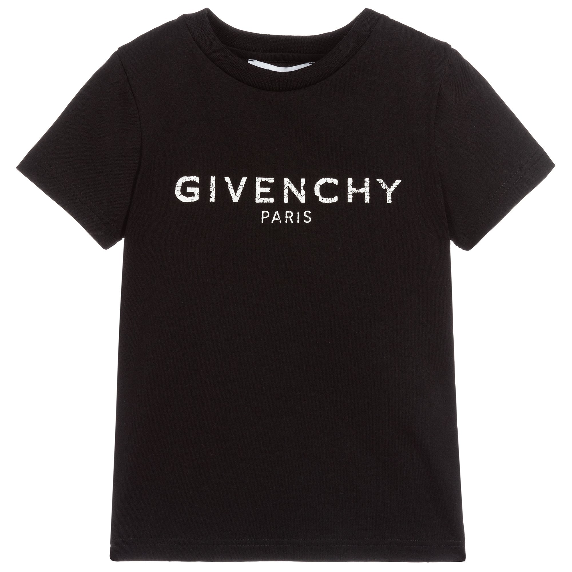 Givenchy Boys Logo Print T-Shirt Black - 8Y