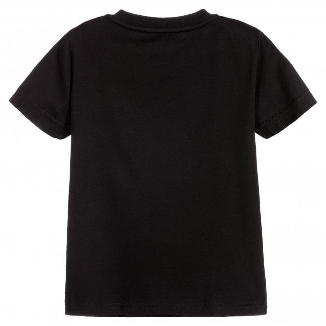Givenchy Boys Tape Logo T-shirt Black 10Y