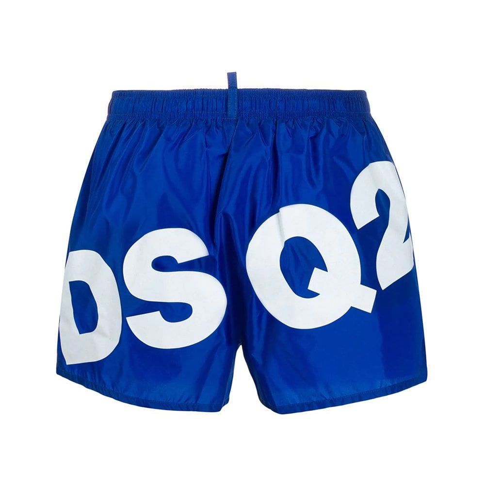 Dsquared2 Men's Back Logo Shorts Blue XL