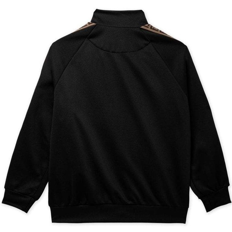 Fendi Boys Tape Logo Sweatshirt Black 8Y