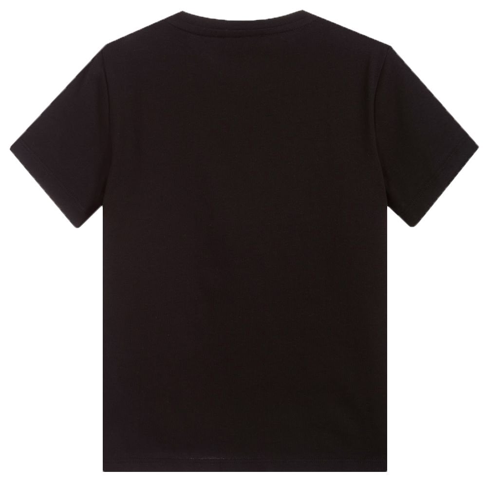 Versace Boys Studded Medusa T-shirt Black 5Y