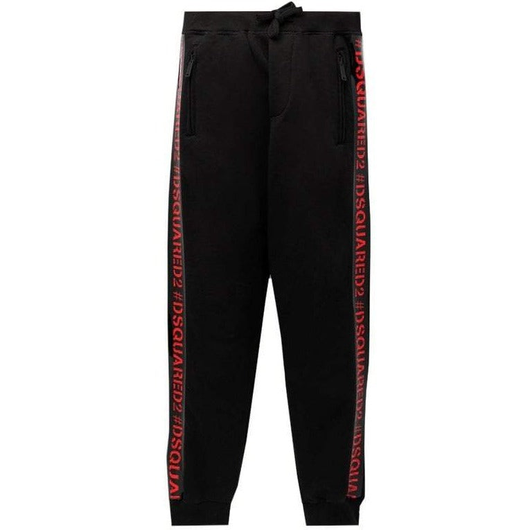 DSQUARED2 DSQUARED BOYS TAPE LOGO JOGGERS,DQ03XS-12