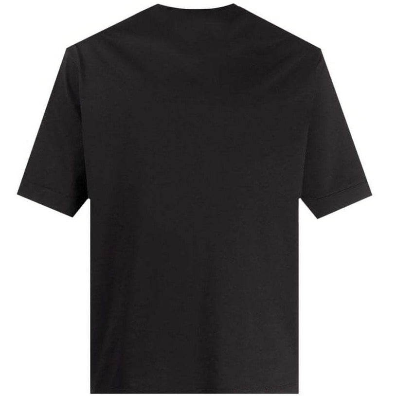 Neil Barrett Men's Applique Patch T-shirt Black Large