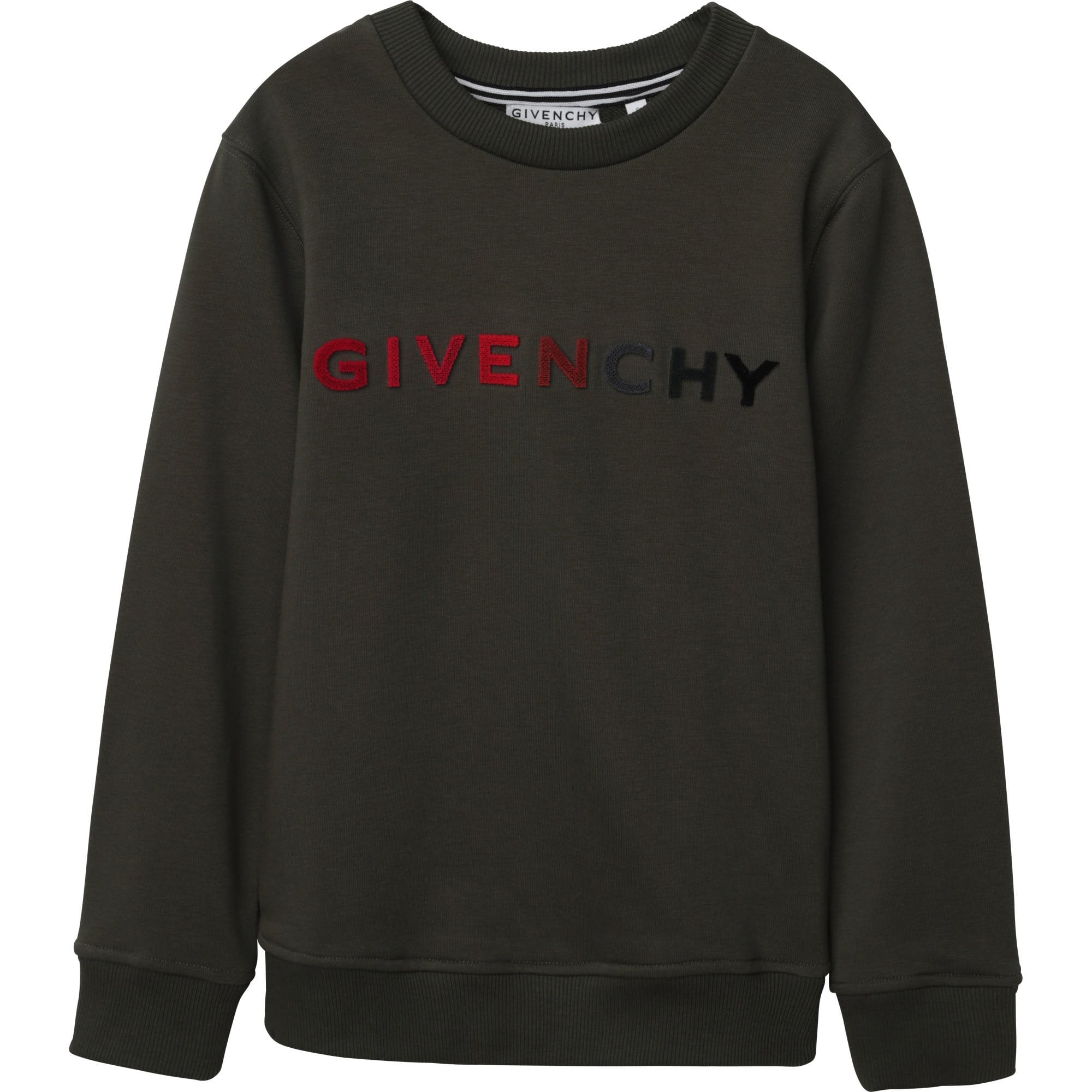 Givenchy Boys Logo Sweater Green - GREEN 4Y