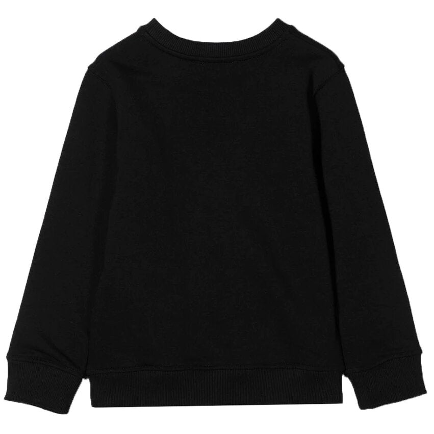Givenchy Girls Foil Logo Print Sweatshirt Black 6Y