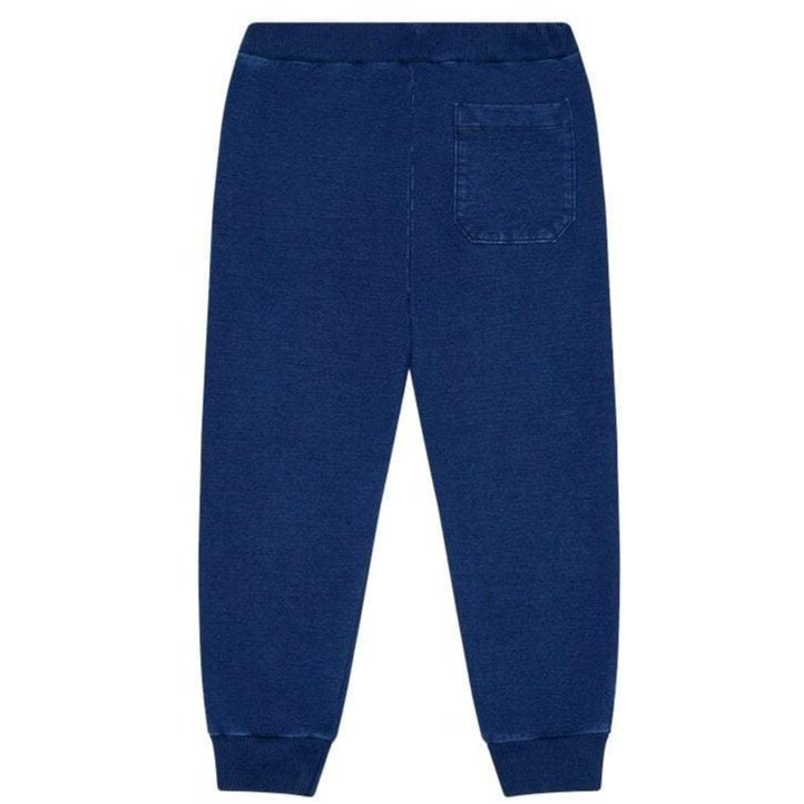 Versace Boys Embroidered Joggers Blue 8Y