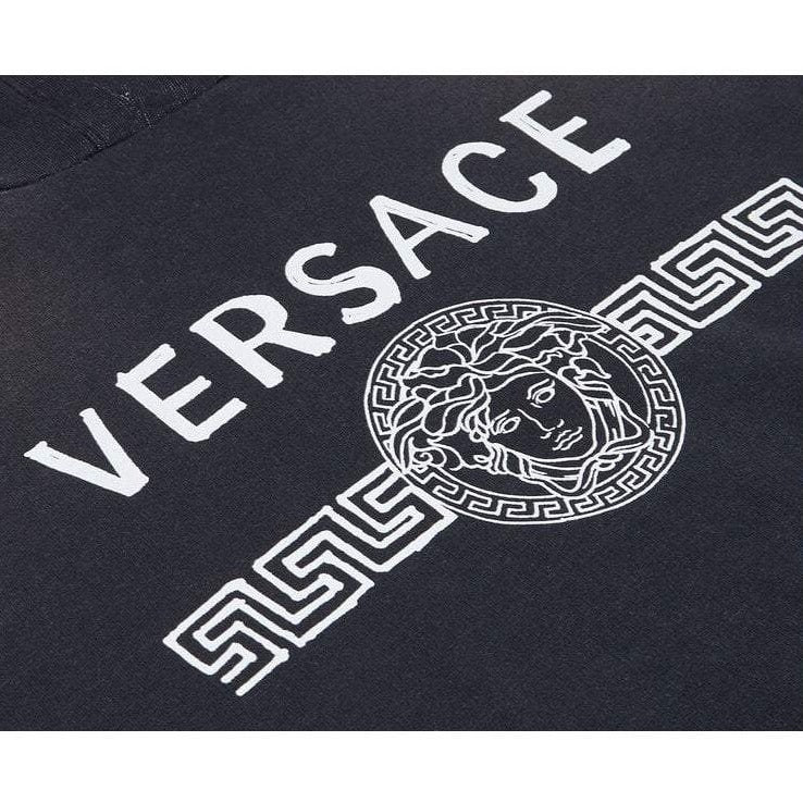 Versace Boys Cotton Tracksuit Grey 8Y