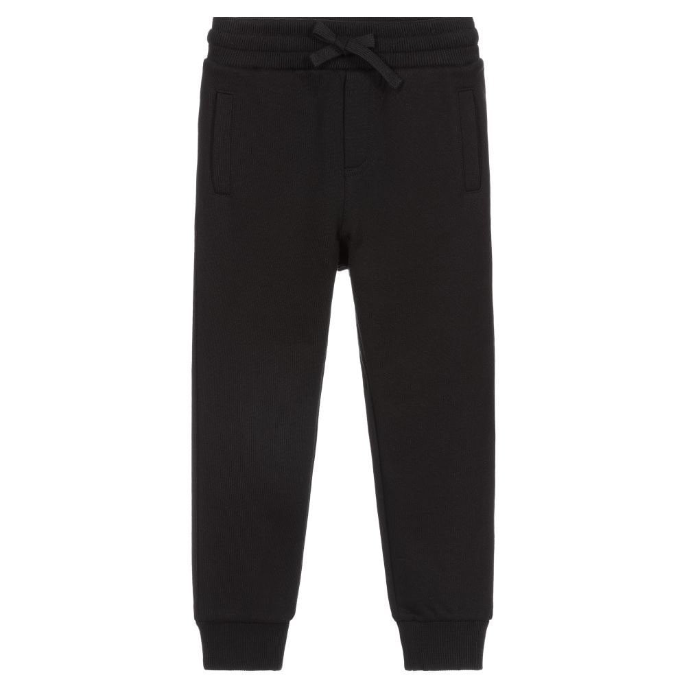 Dolce & Gabbana Boys Logo Joggers Black 12Y