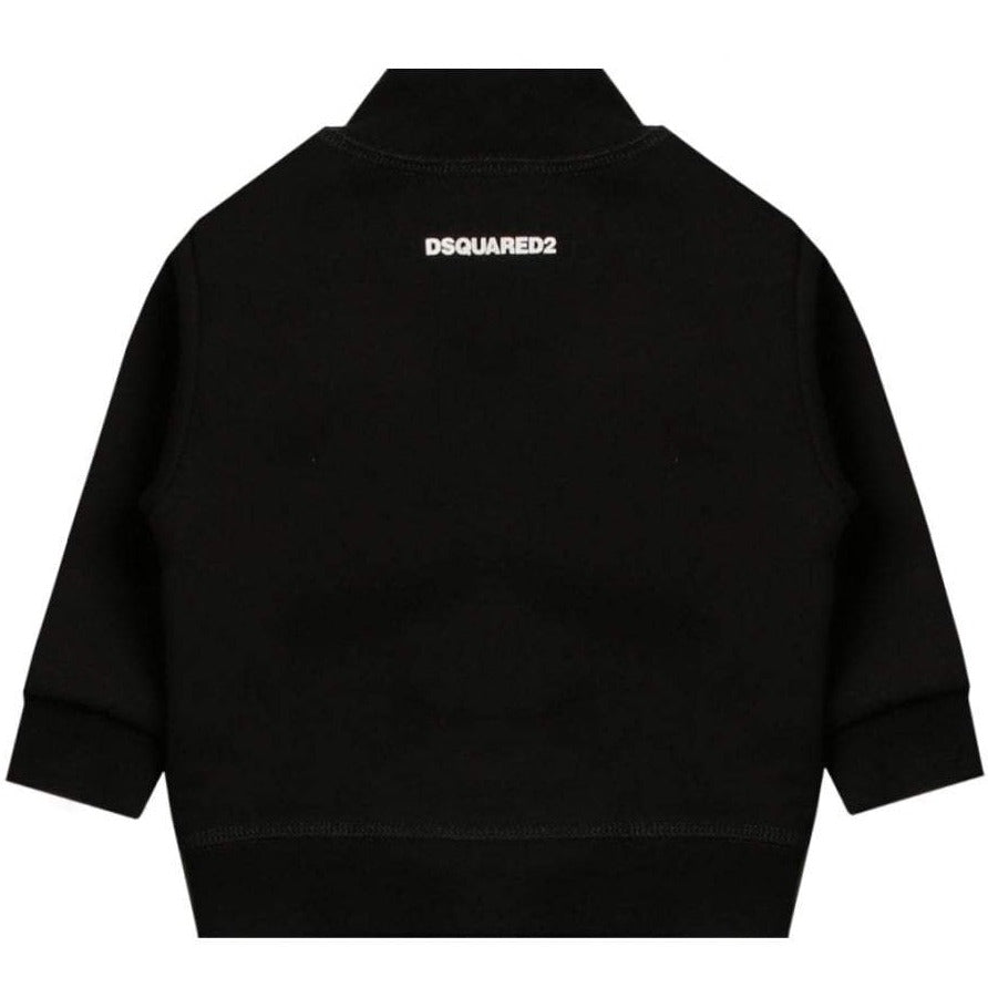 Dsquared2 Baby Boys Zip Sweater Black 12M