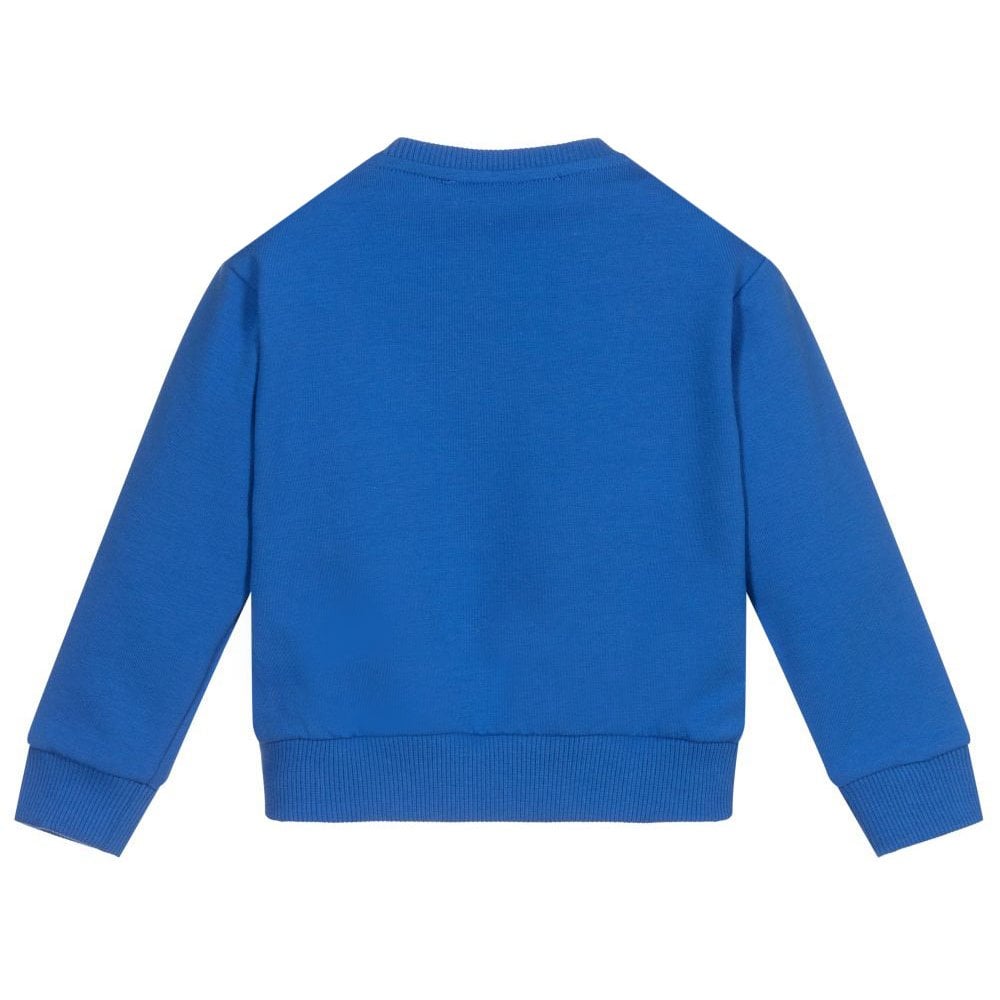 Versace Baby Boys Medusa Sweater Blue 12M